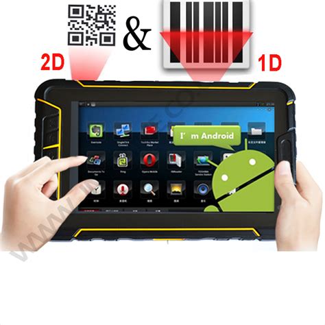 tablet with built in rfid reader|android tablet with barcode scanner.